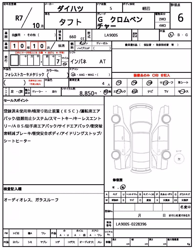 DAIHATSU TAFT
