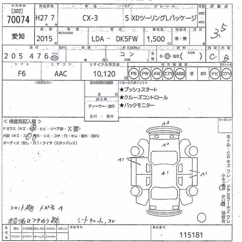 MAZDA CX-3