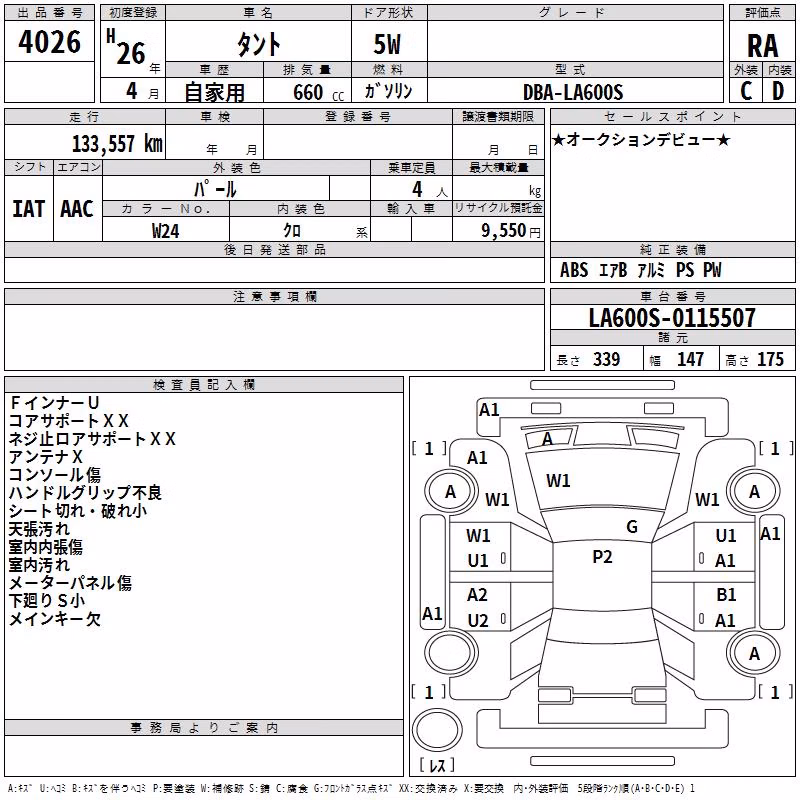 DAIHATSU TANTO