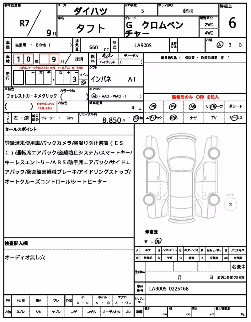 DAIHATSU TAFT