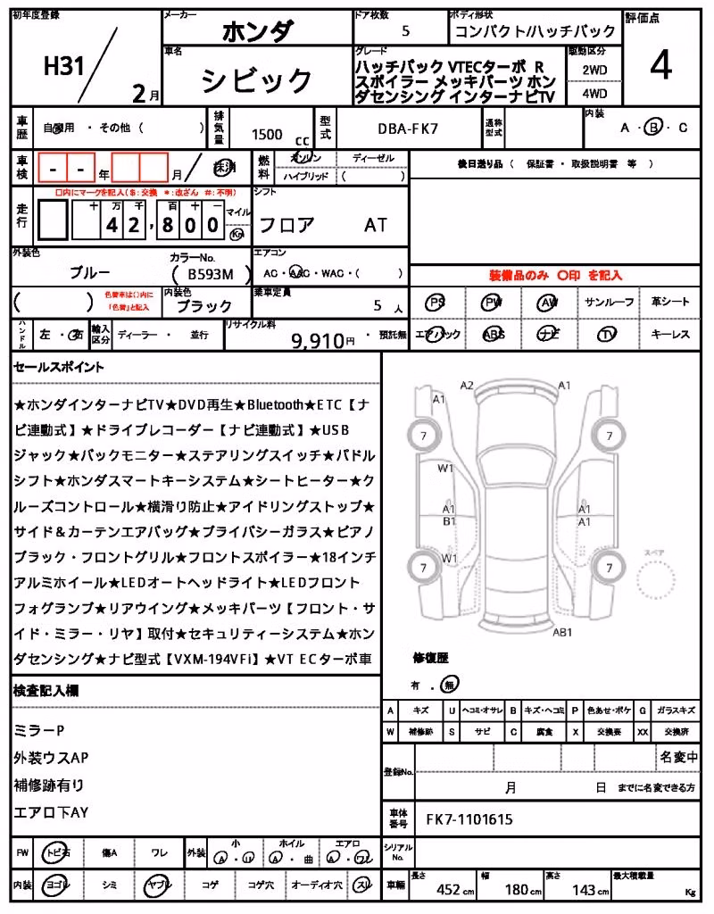 HONDA CIVIC