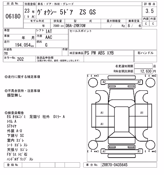 TOYOTA VOXY