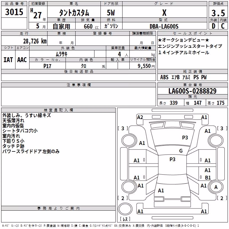 DAIHATSU TANTO
