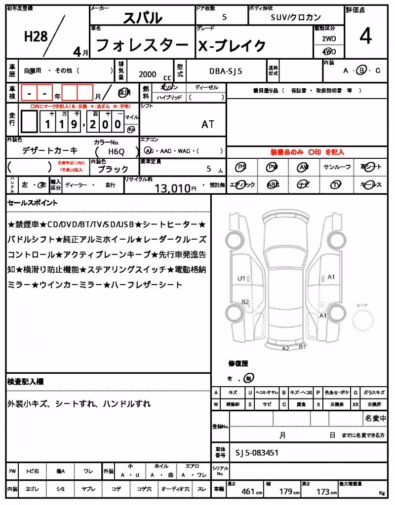 SUBARU FORESTER