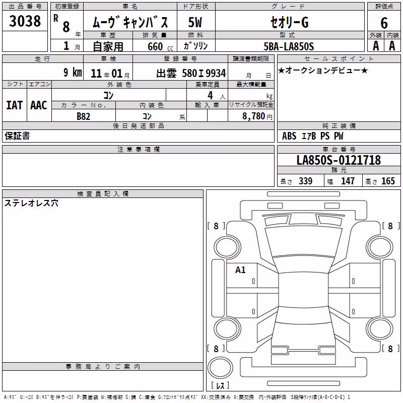 DAIHATSU MOVE CANBUS
