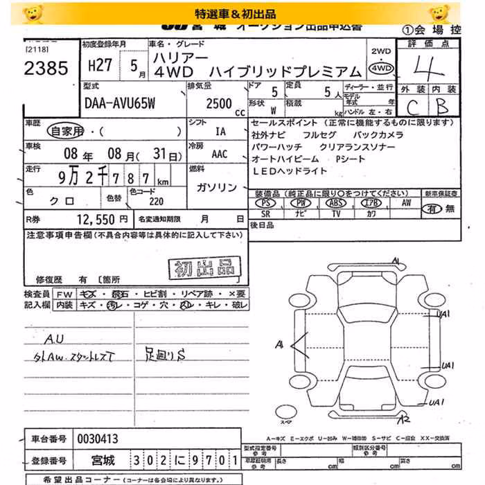 TOYOTA HARRIER