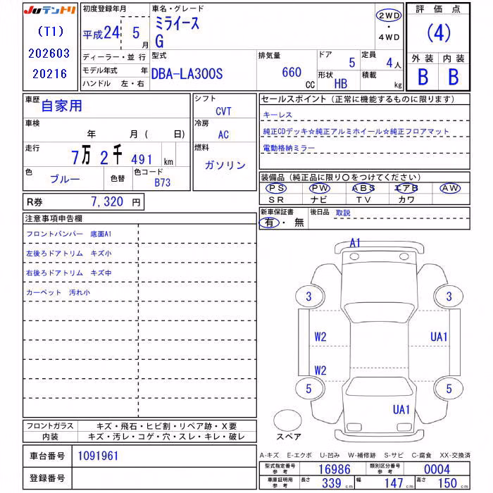 DAIHATSU MIRA E:S