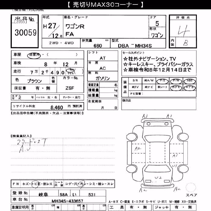SUZUKI WAGON R