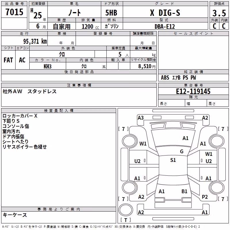 NISSAN NOTE