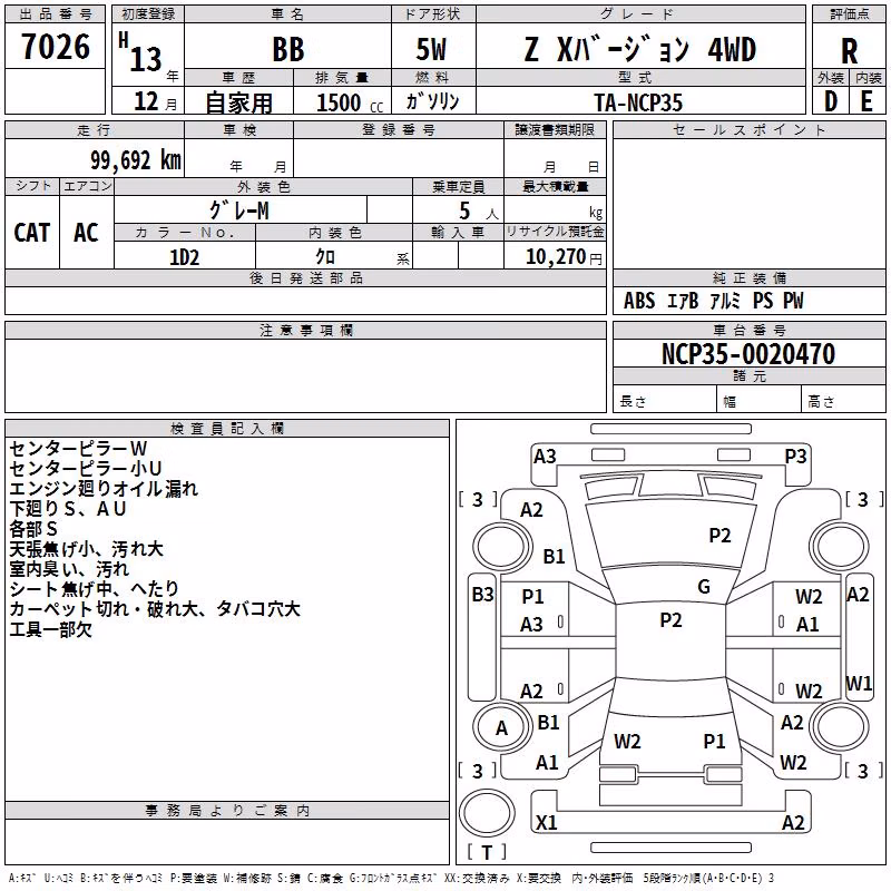 TOYOTA BB