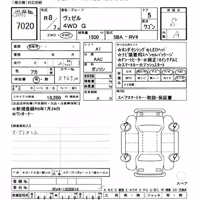 HONDA VEZEL