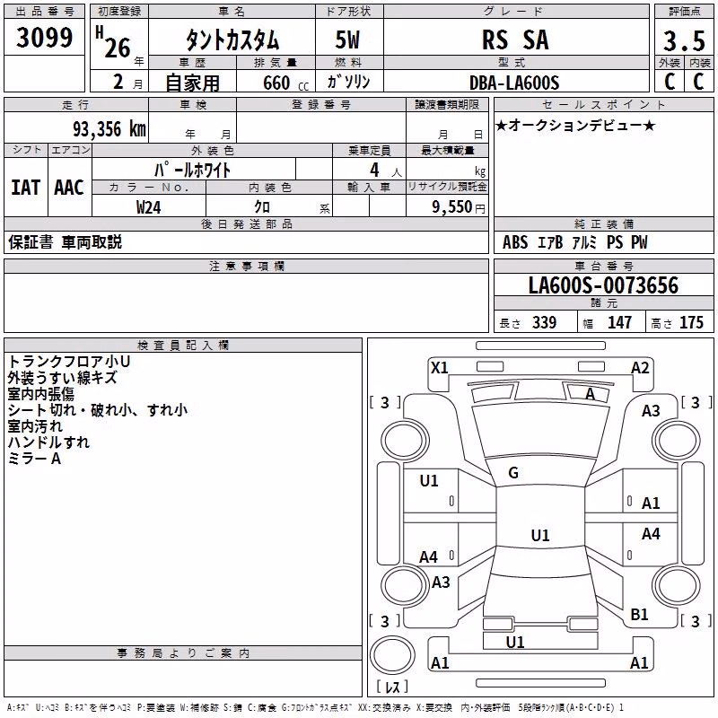 DAIHATSU TANTO