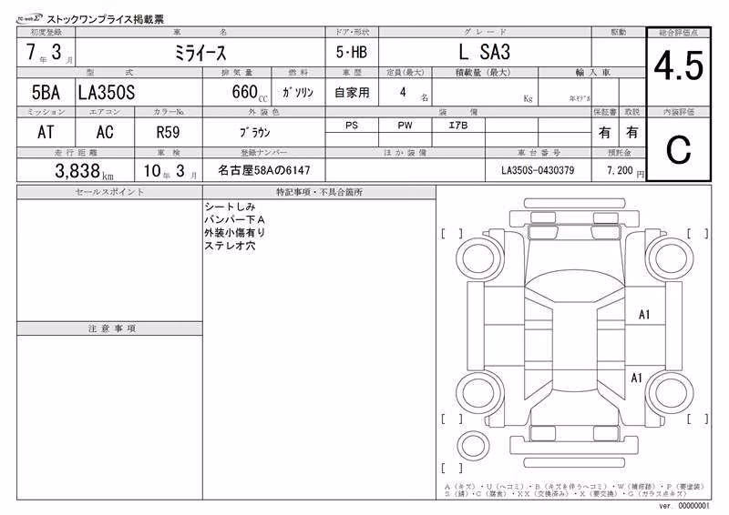 DAIHATSU MIRA E:S
