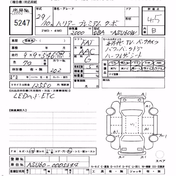 TOYOTA HARRIER