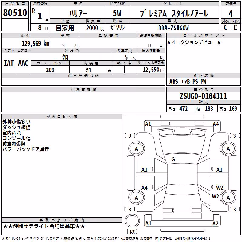 TOYOTA HARRIER