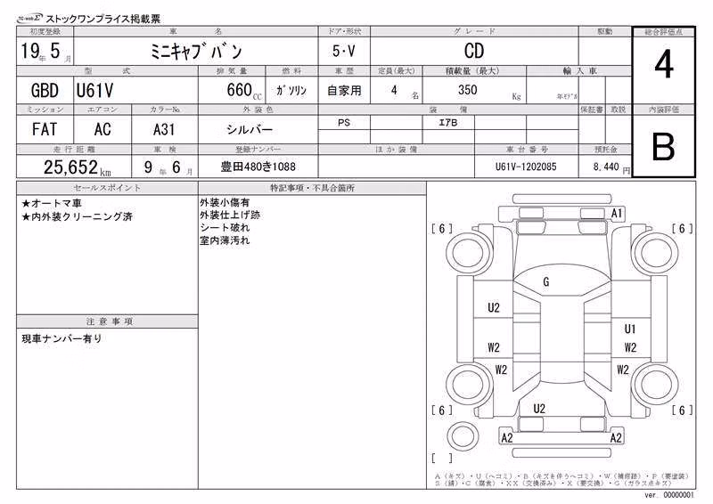MITSUBISHI MINICAB