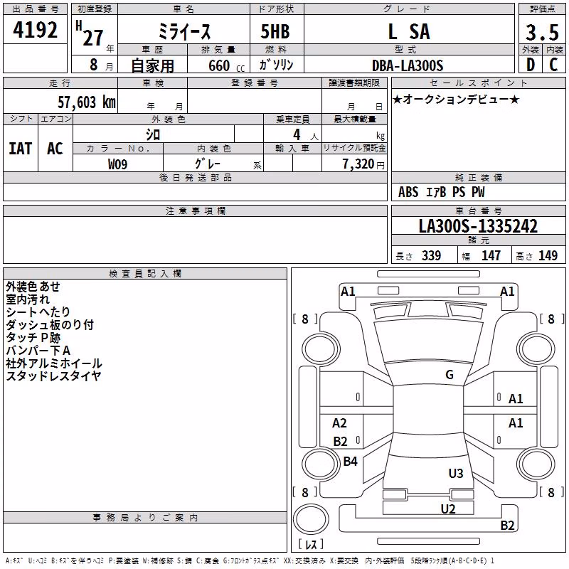 DAIHATSU MIRA E:S