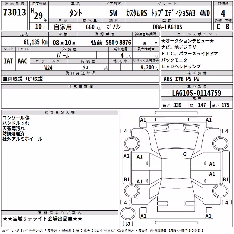 DAIHATSU TANTO