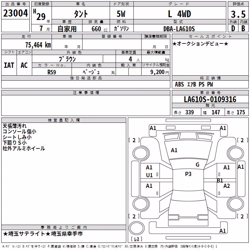 DAIHATSU TANTO