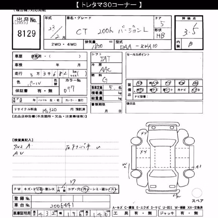 LEXUS CT200H