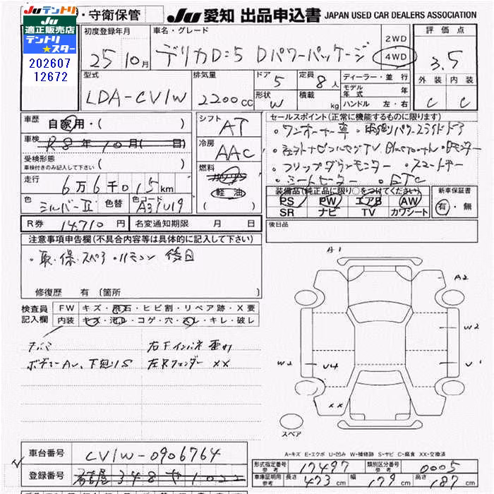 MITSUBISHI DELICA D:5