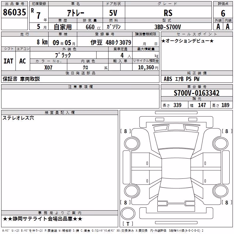 DAIHATSU ATRAI