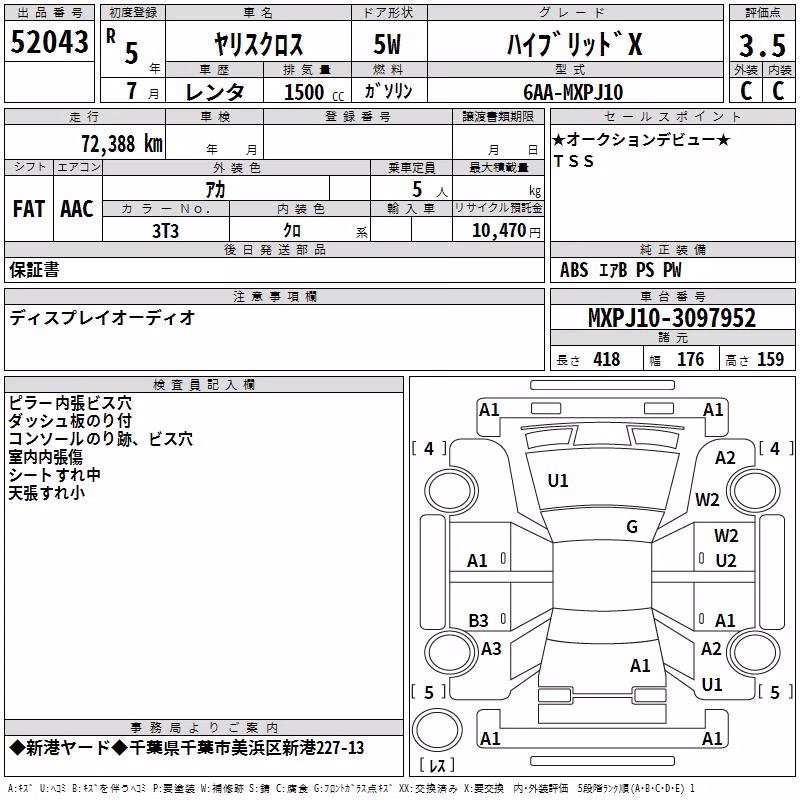 TOYOTA YARIS CROSS