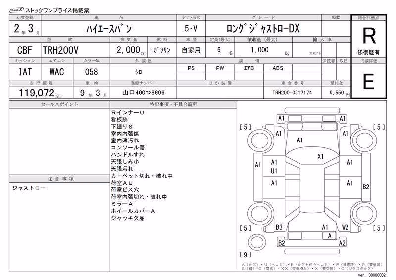 TOYOTA REGIUS ACE