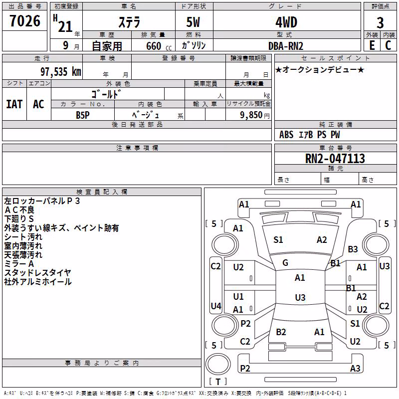 SUBARU STELLA