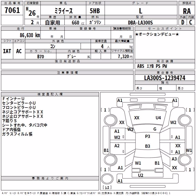 DAIHATSU MIRA E:S