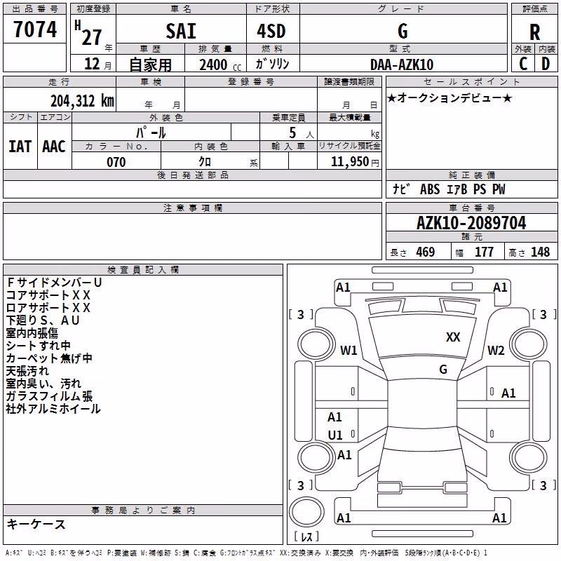TOYOTA SAI