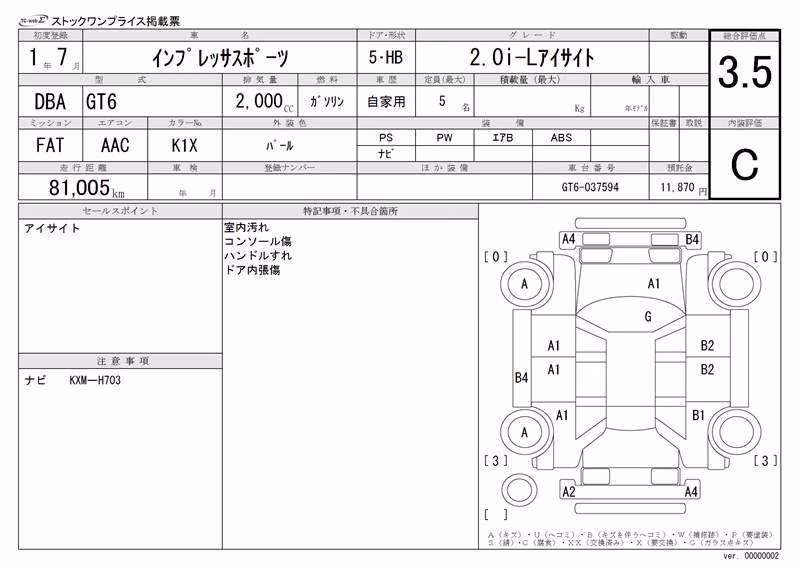 SUBARU IMPREZA