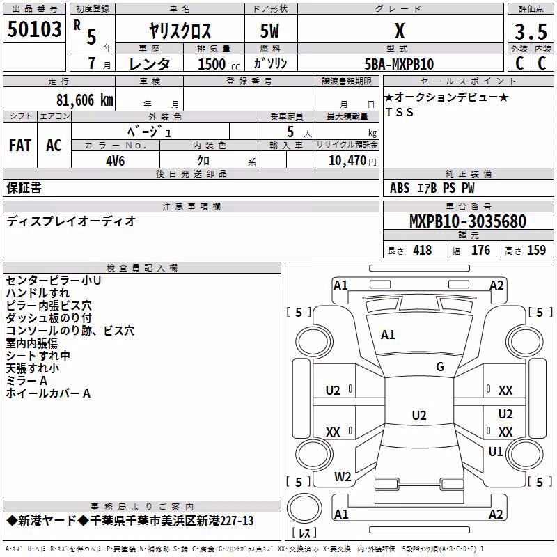 TOYOTA YARIS CROSS