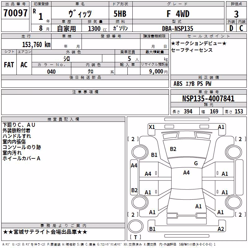 TOYOTA VITZ