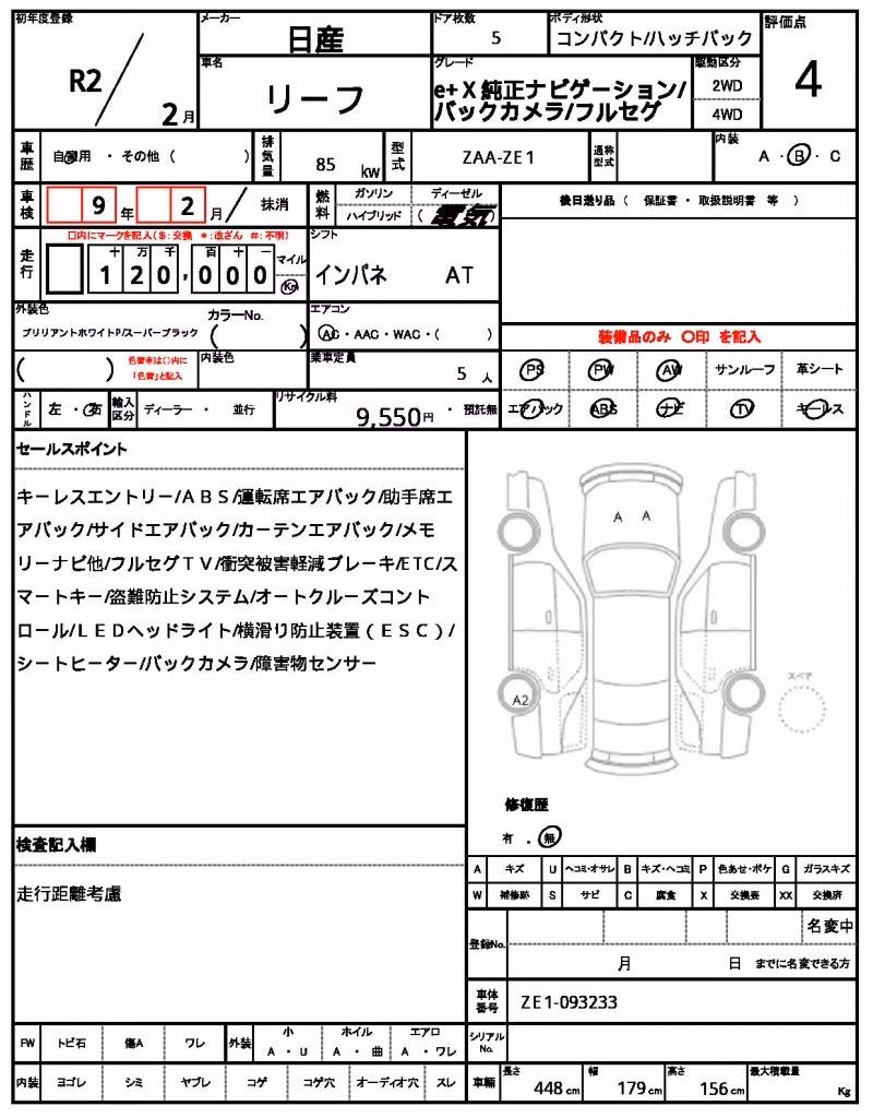 NISSAN LEAF