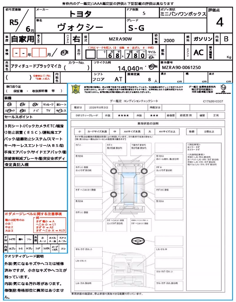TOYOTA VOXY