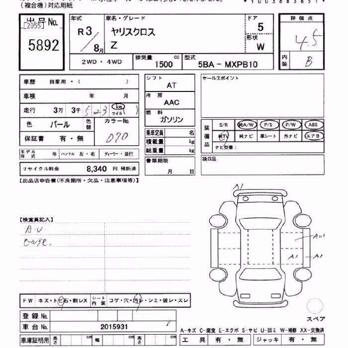 TOYOTA YARIS CROSS