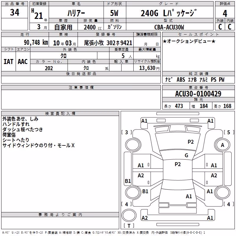 TOYOTA HARRIER