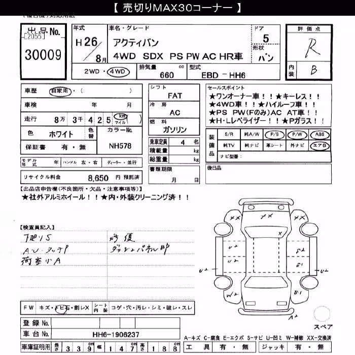 HONDA ACTY