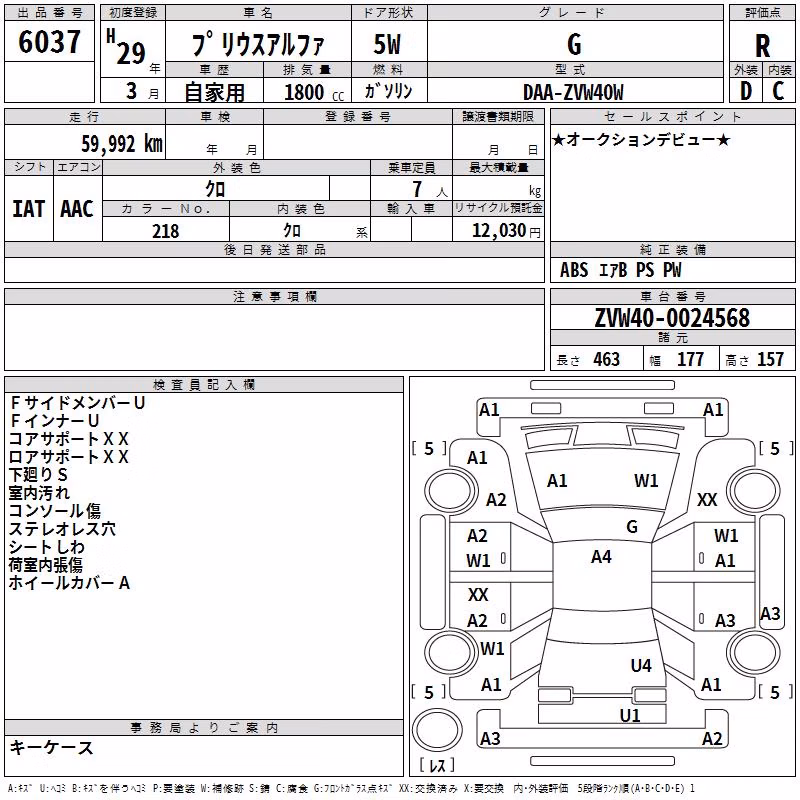 TOYOTA PRIUS ALPHA