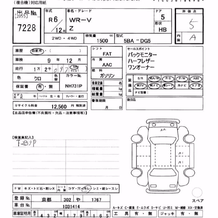 HONDA WR-V