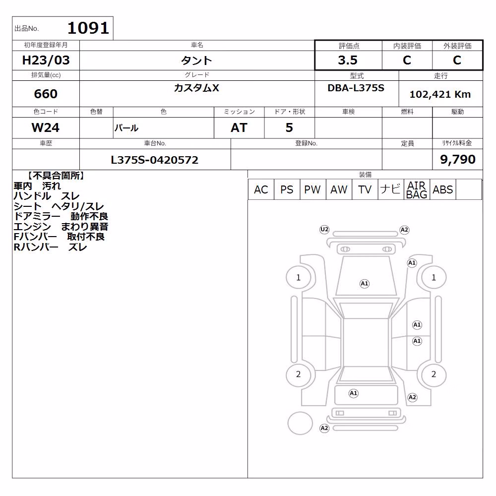 DAIHATSU TANTO