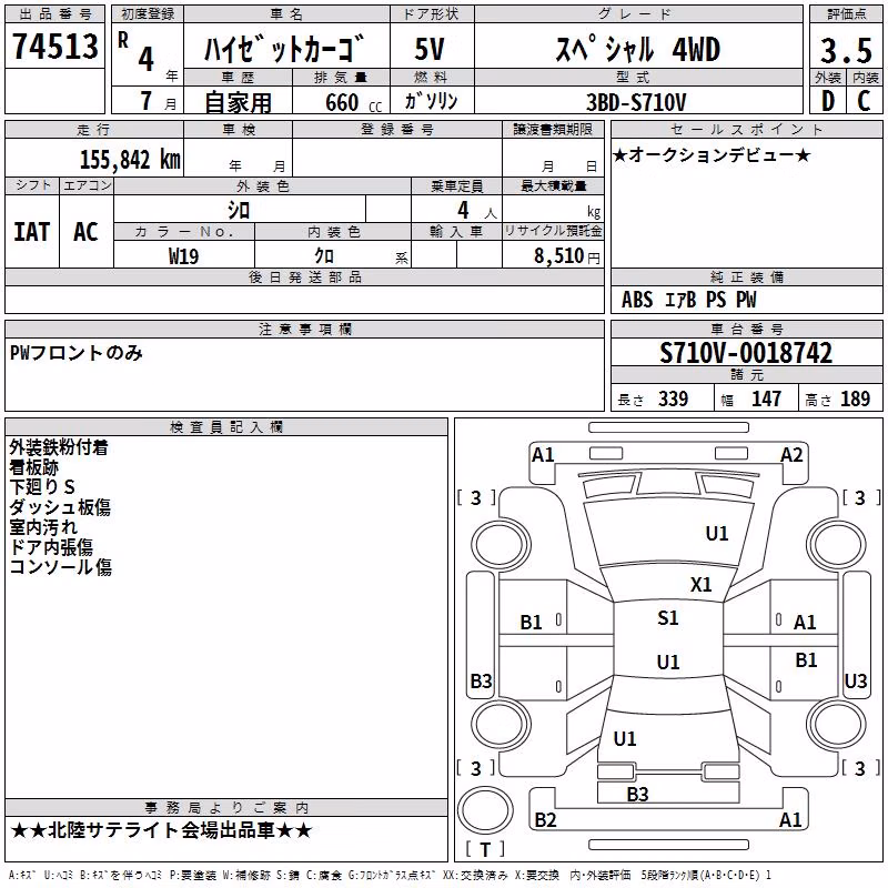 DAIHATSU ATRAI