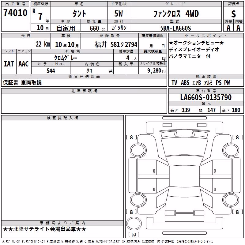 DAIHATSU TANTO