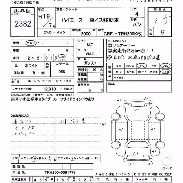 TOYOTA REGIUS ACE