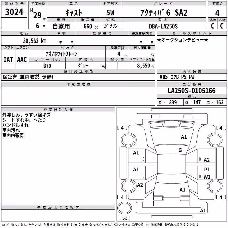 DAIHATSU CAST