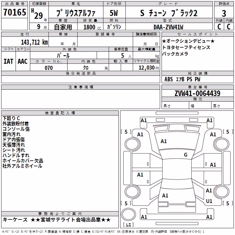 TOYOTA PRIUS ALPHA