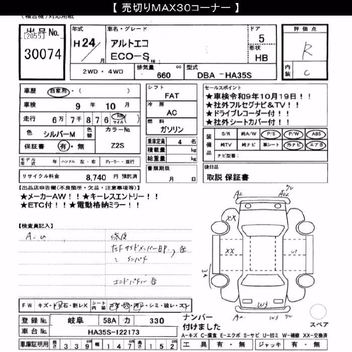 SUZUKI ALTO