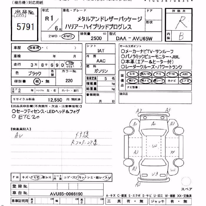TOYOTA HARRIER