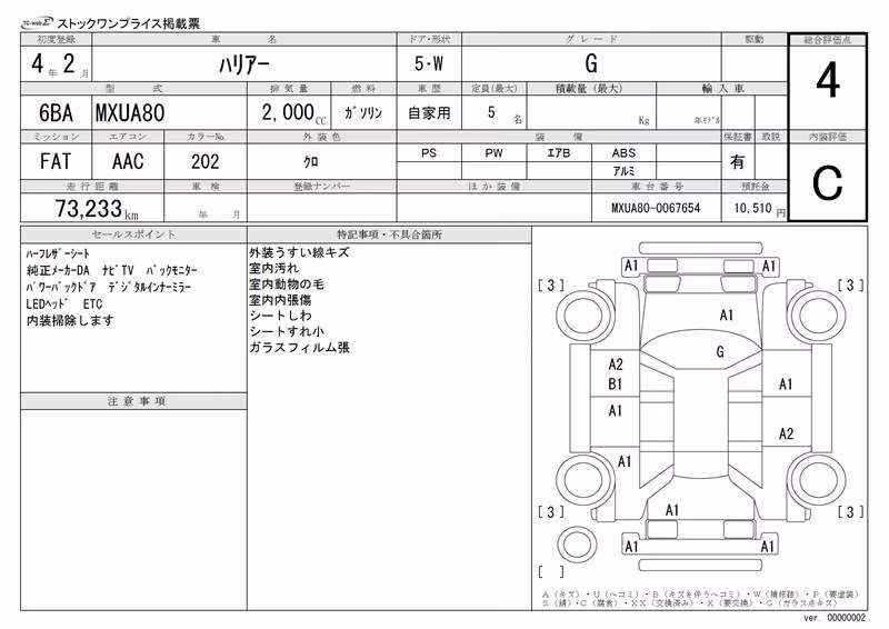 TOYOTA HARRIER